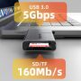 Card Reader 3 in 1 USB A 3.0 USB Type-C SD TF
