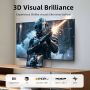 Adapter Micro HDMI Male to HDMI Female Converter Bidirectional 8K 