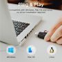 USB 3.0 A to SD Card Reader Data Transfer