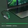 USB OTG USB-C to USB 3.0 Female Fast Charge Kabel Converter