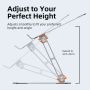 Adjustable Height Laptop Stand Aluminum for 17 inch Laptop MacBook
