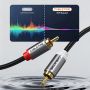 Kabel Audio RCA 2x Male to Male Stereo Premium Quality