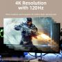 Kabel DisplayPort to HDMI 2.1 DP to HDMI Cable 8K 60Hz 4K 120Hz