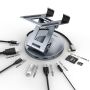 8 In 1 USB-C Docking Station Hub 4K PD SD TF untuk iPad Pro Air