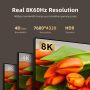 Kabel HDMI Fiber Optic Active 2.1 8K60Hz 48Gbps HDR 120M 150M 200M