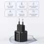 Adaptor GaN Charger 20W for iPhone 15/14/Pro Max