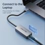 USB 3.1 Type C to RJ45 2.5G Ethernet LAN Adapter