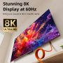 Kabel USB-C 4.0 Magnetic 240W 8K60Hz 5A PD Ultra Fast Charging