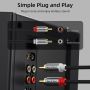 Kabel Audio RCA 2x Male to Male Stereo Premium Quality