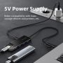 USB Hub Type C to 4 Port USB 3.2 Hub 10Gbps Hub