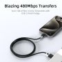 Kabel Data Type-C 6A Super Charge Pengisian Cepat untuk Android