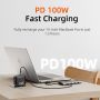 10 In 1 USB C Hub HDMI USB Ethernet SD TF MST for Macbook Pro