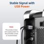 Converter HDMI to USB C 4K60Hz w/ Power