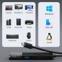 6 In 1 USB Type C Multiport Hub with 4K HDMI 100W Power Delivery