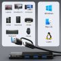 USB Hub Type C to 4 Port USB 3.2 Hub 10Gbps Hub