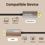 Kabel DisplayPort to HDMI 2.1 DP to HDMI Cable 8K 60Hz 4K 120Hz