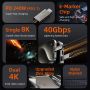 Kabel Data USB 4 8K PD 100W 240W High Speed Data Transfer
