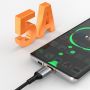 Kabel Data Fast Charge USB A to USB C 5A Cable