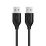 Kabel USB 3.0 Super Speed Data Transfer Male To Male USB Certified
