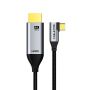 Kabel Type-C to HDMI Cable Right Angle Converter