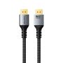 Kabel DP 2.1 Displayport Male to Male 16K60Hz Braided Untuk Gaming