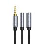 Kabel Aux Audio Splitter 3.5mm Male to 2 Female