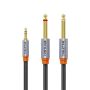 Kabel Aux 3.5mm to Dual 6.5mm Male to Male Aux Splitter
