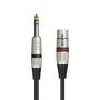 Kabel Audio XLR Microphone To Jack Aux 6.5mm Male to XLR Female