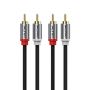 Kabel Audio RCA 2x Male to Male Stereo Premium Quality