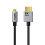 Kabel Micro HDMI ke HDMI Male Mendukung 8K 4K HDR 60Hz untuk Kamera & GoPro