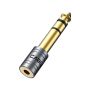 Jack Aux 3.5mm Female to 6.5mm Male Adapter for Audio & Music Equipment