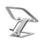 Hub 8In1 HDMI USB-A USB-C PD TF SD Audio 3.5mm w/ Laptop Stand