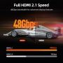 Kabel HDMI Fiber Optic AOC 2.1 8K60Hz 4K240Hz HDR Ultra Thin Slim