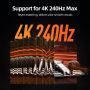 Kabel HDMI Fiber Optic AOC 2.1 8K60Hz 4K240Hz HDR Ultra Thin Slim