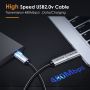 USB-C Male to USB-B-Micro 2.0 Female OTG Adapter
