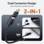 7in1 USB C Hub Multiport Adapter Type C USB A to 4 USB 3.0 + 3 USB-C High Speed 5Gbps Kabel 1M