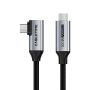 USB C to USB C Cable 20Gbps 100W 4K 90 Degree Right Angle