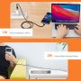 Kabel Data Fast Charge USB A to USB C 5A Cable