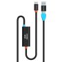 USB C Video Capture Card with 100W Power Delivery for NES Switch Oled 2