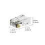 Konektor RJ45 Cat 6 UTP Modular Ethernet Gigabit 