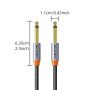Kabel Audio Aux 6.5mm Male to Male untuk Speaker Mixer dan Alat Musik