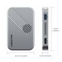 7In1 Magnetic USB-C Hub 10Gbps with SSD Enclosure for iPhone 17 16 15 Pro Max Series