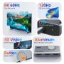 HDMI Switcher 2 In 1 Out HDMI 2.1 8K 4K 120Hz Bi-direction