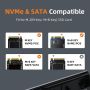 Enclosure SSD USB 3.1 Type-C To NVME M.2 SSD PCIE