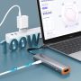 5 In 1 USB Type-C To HDMI Multiport Adapter With Power Delivery
