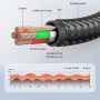 Kabel Aux 3.5mm TRRS Male to Male 4 Pole Audio Stereo & Call