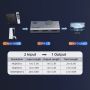 Switcher HDMI 2 In 1 Out HDMI 4K 60Hz Bi-direction